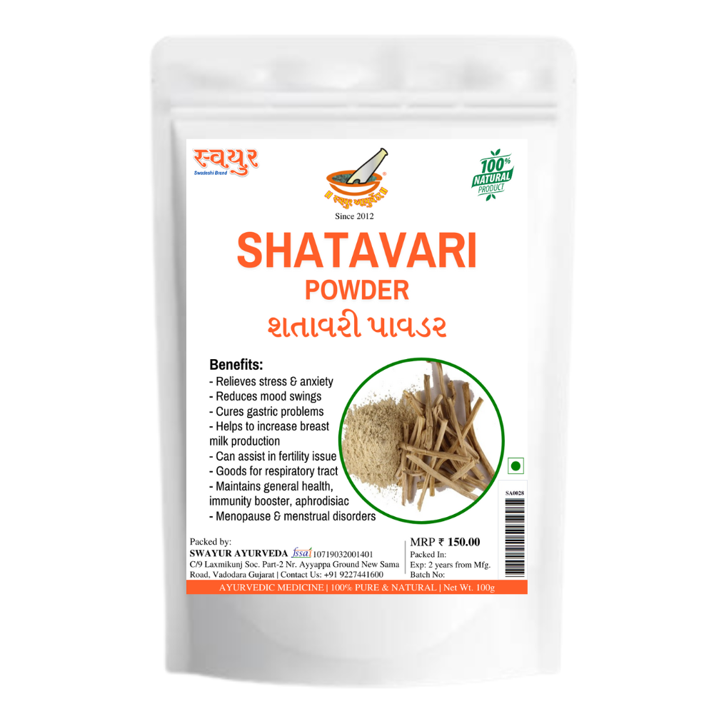 Buy Swayur Shatavari Powder 100 g Online at Best Prices