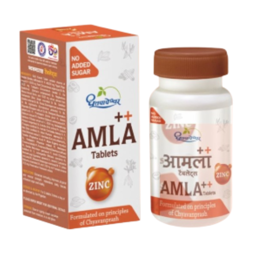 Dhootapapeshwar Amla+Zinc Tablets 60 N